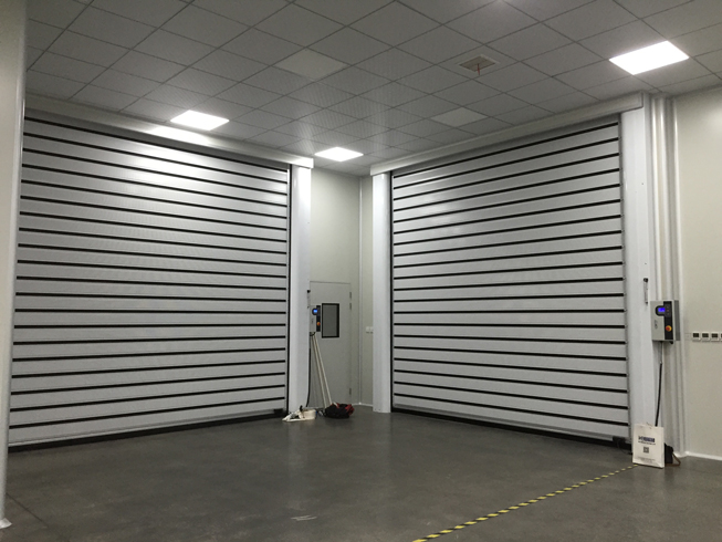 冷庫緩衝區快速卷簾門