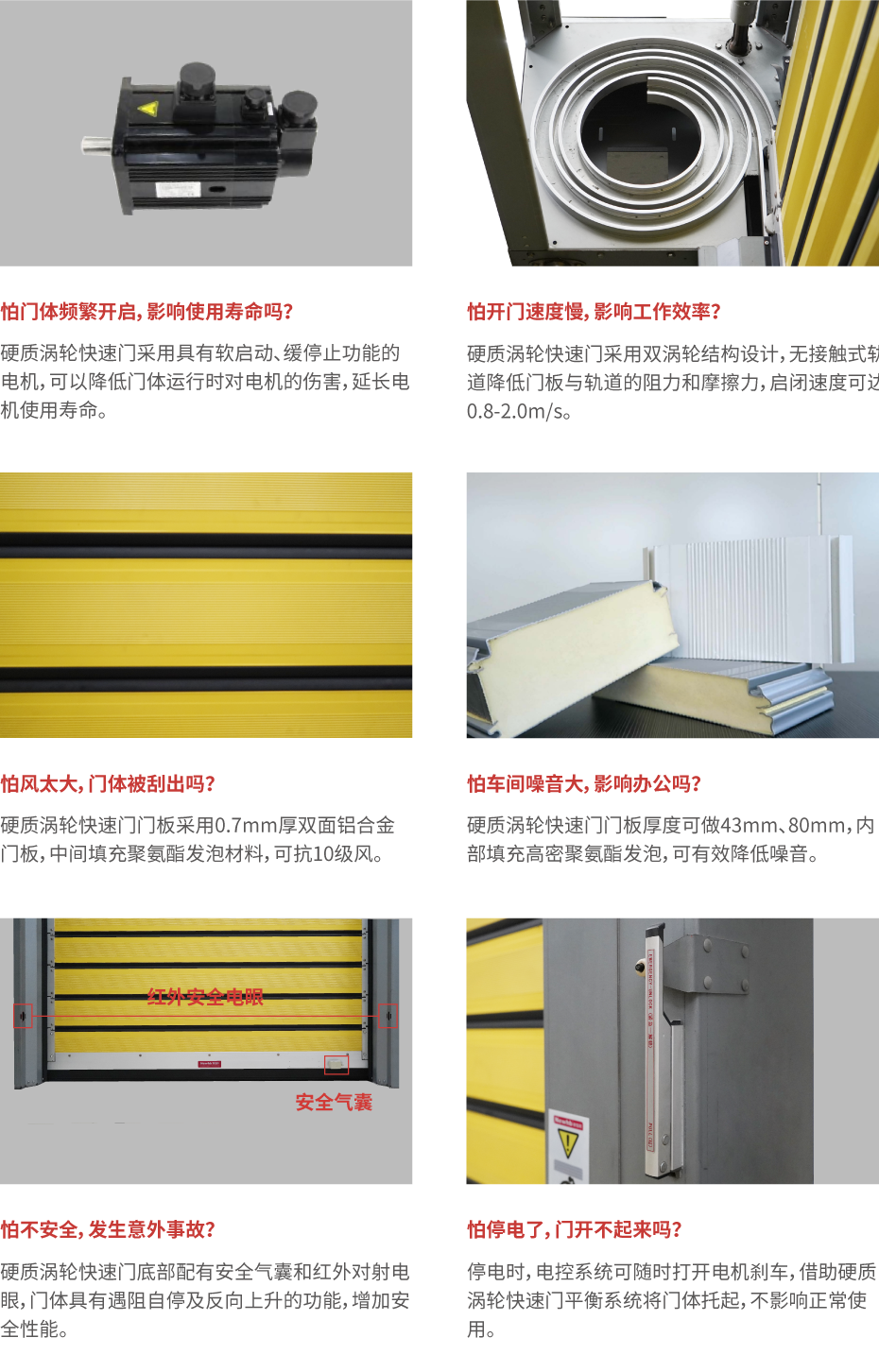 硬質快速（sù）門特性