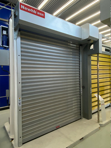 衝孔鋼質抗風卷（juàn）簾門