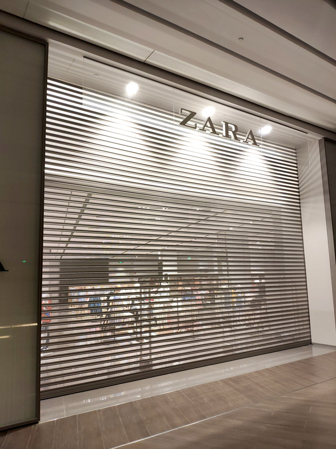 91视频官网鋼質透視卷簾門