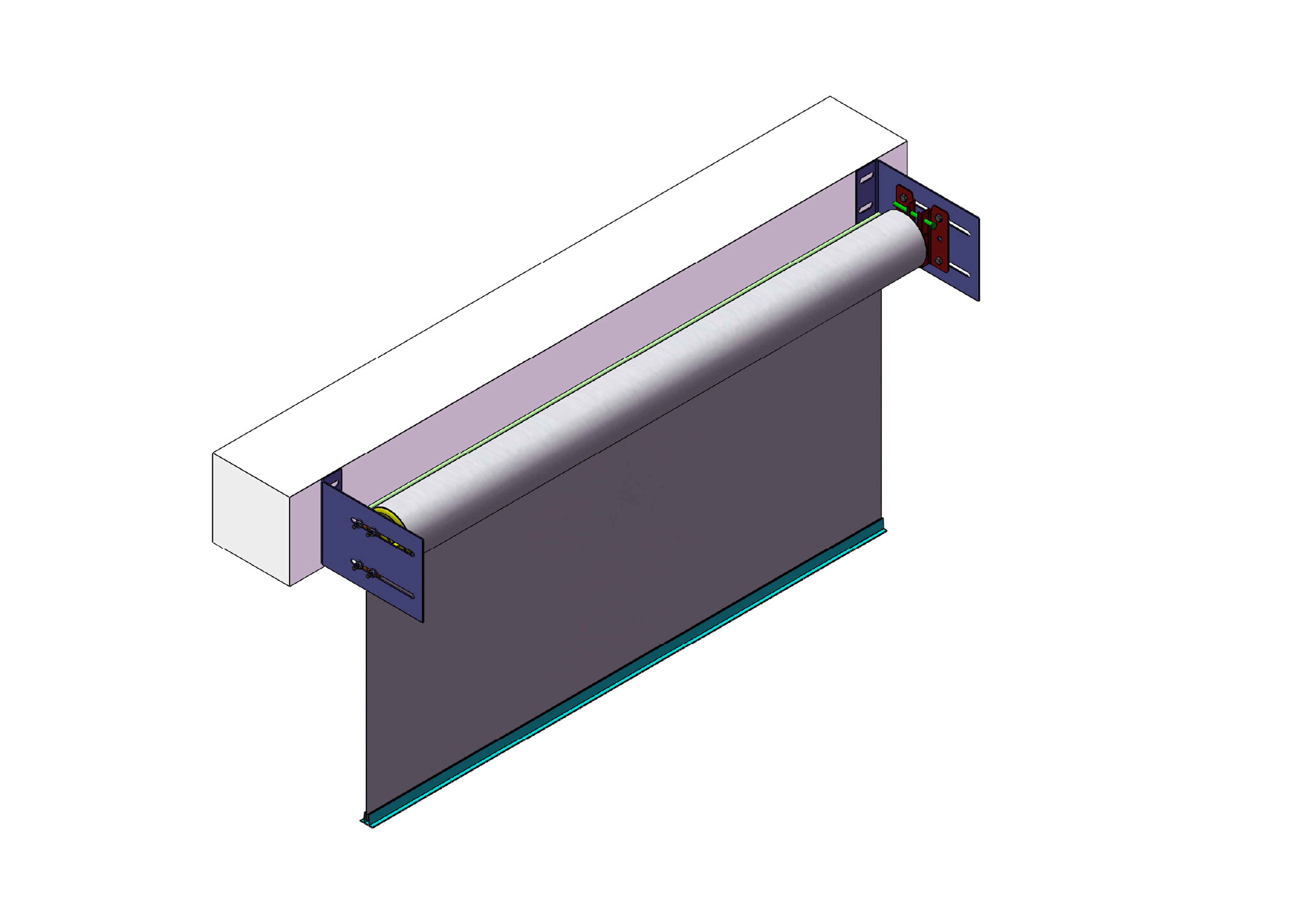 你要找的電動擋煙（yān）垂壁廠家在這裏--昆山91视频官网門業