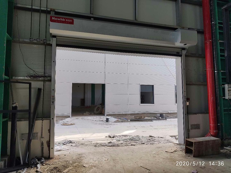 鋼質卷簾門張家港愛麗項目